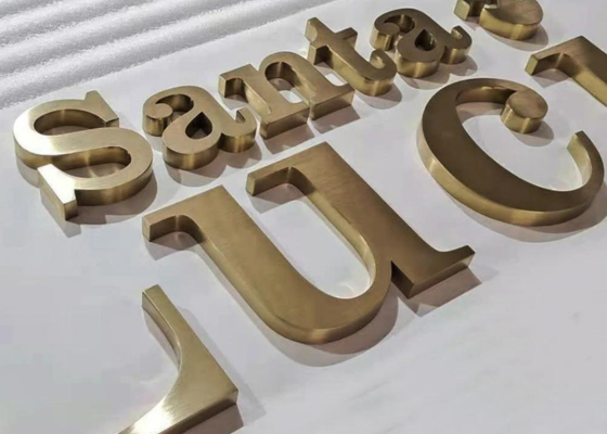 Chrome LED Letter